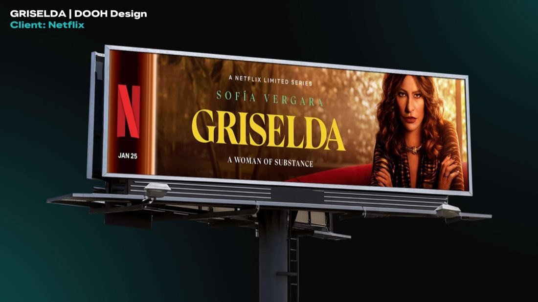 Netflix DOOH Campaigns portfolio sample