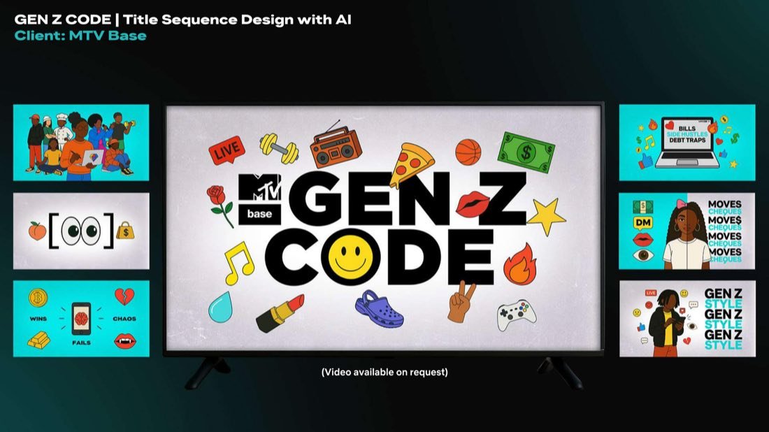 AI Title Sequences portfolio sample