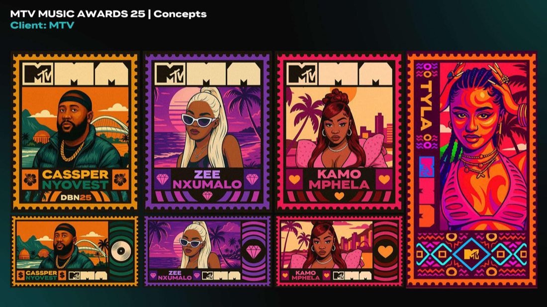 MTV Music Awards 25 portfolio sample